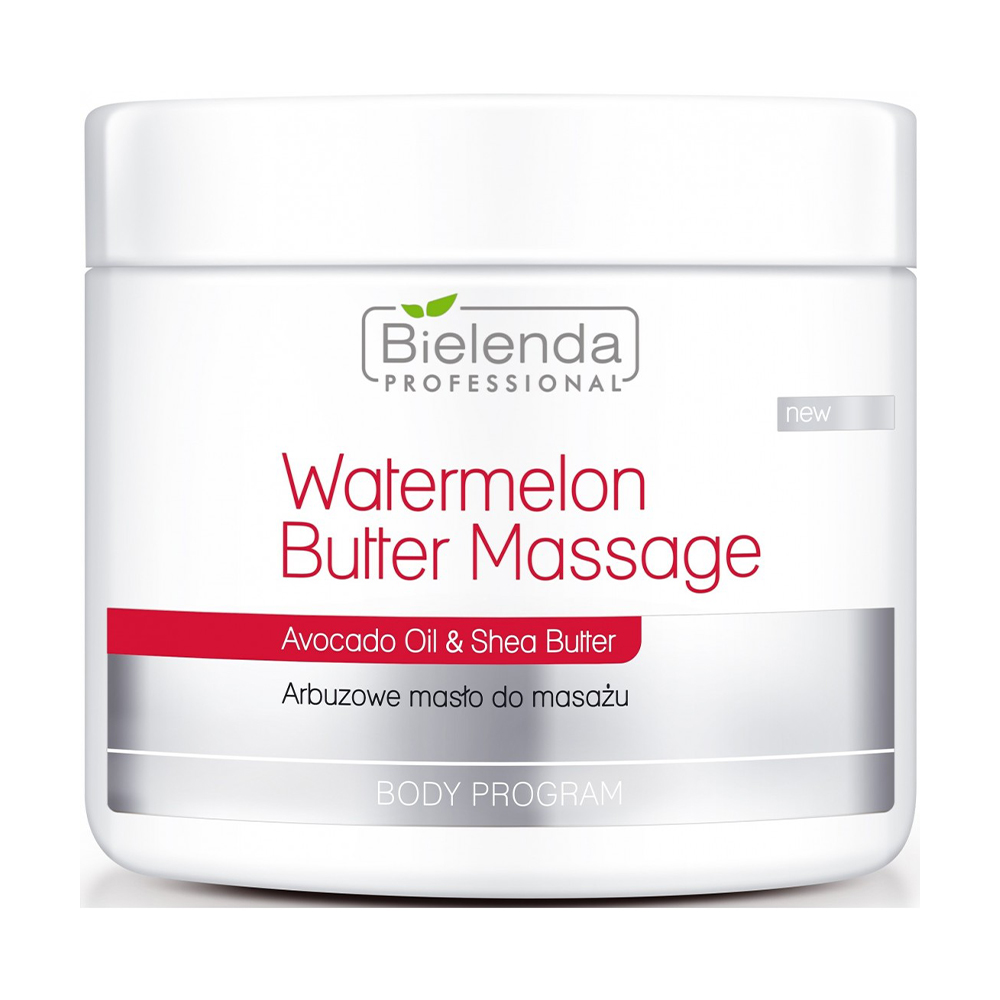 Кавунова масажна олія для тіла Bielenda Professional Body Program Watermelon Butter Massage, 500 г